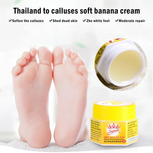 Banana Heel Repair Foot Cream – Moisturizing & Cracked Skin Healing Balm